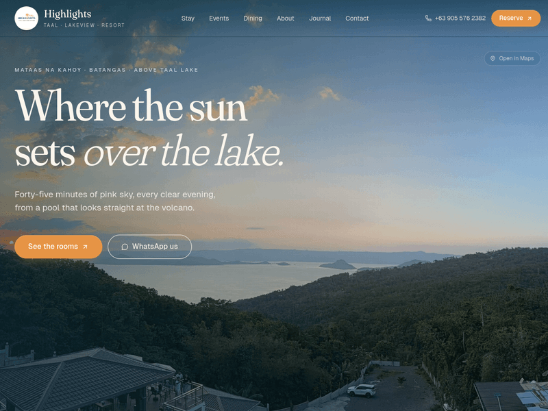 Highlights Taal — Highlights Taal Lakeview Resort